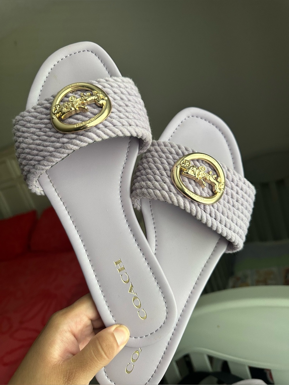 Coach sandals